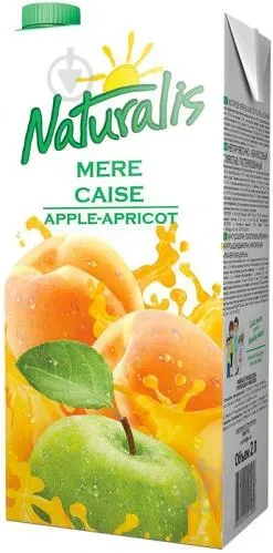 Нектар Naturalis яблуко-абрикос, 2л