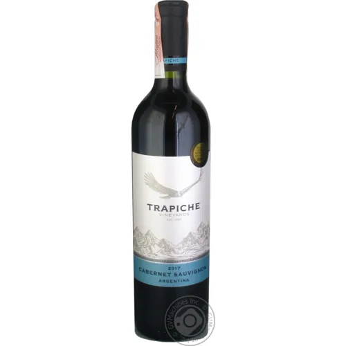 Вино Trapiche Cabernet Sauvignon червоне сухе 13,5% 0,75л