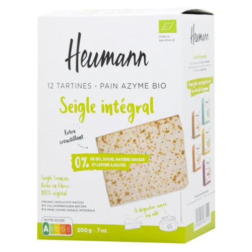 Маца Heumann житня цільнозернова 200г