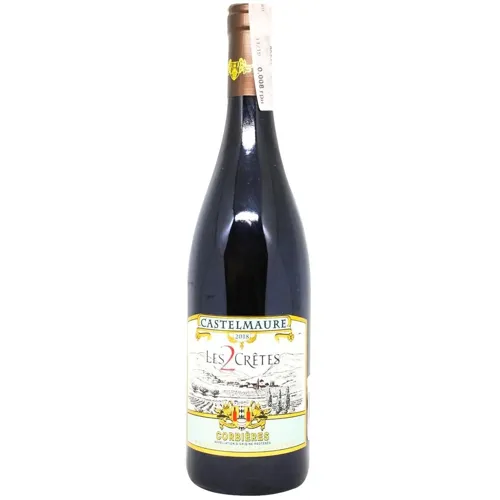 Вино Castelmaure Corbieres червоне сухе 13,5% 0,75л