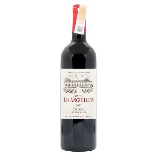 Вино Chateau Les Anguilleys 2015 червоне сухе 13% 0,75л