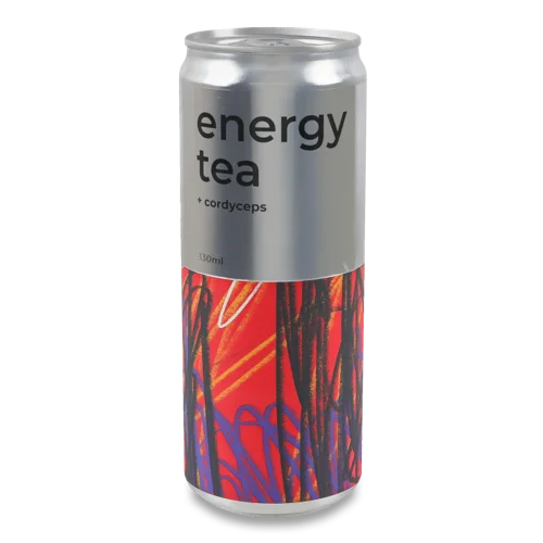 Напій Безалкогольний Середньогазований Непастеризований Energy Tea Underwood Soda з/б 330мл