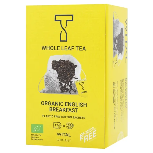 Чай чорний Wital English Breakfast органічний 17шт х 2,5г