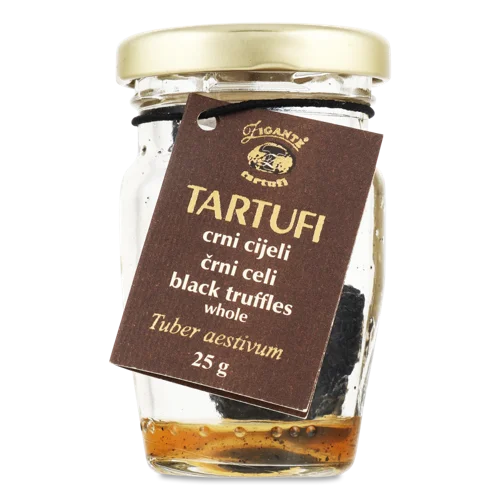 Чорний Трюфель Цілий Стерилізований Zigante Tartufi, с/б 25г