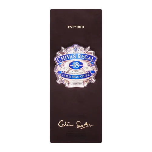 Віскі купажоване 18 Chivas Regal 0.7л 40%
