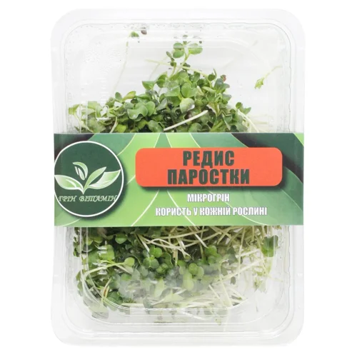 Мікрозелень Green-Vitamin Редис 50г