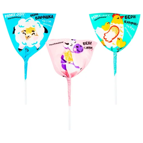 Маршмеллоу Make Joy Pops in Village Style 25г