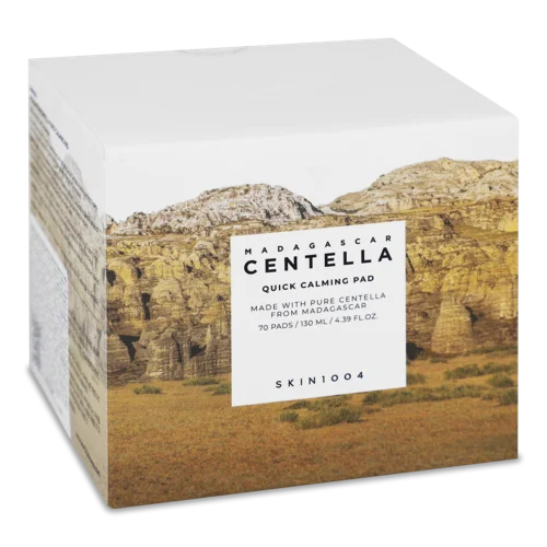 Патчі Під Очі Madagascar Centella Заспокійливі з Екстрактом Центелли, 70шт Skin1004
