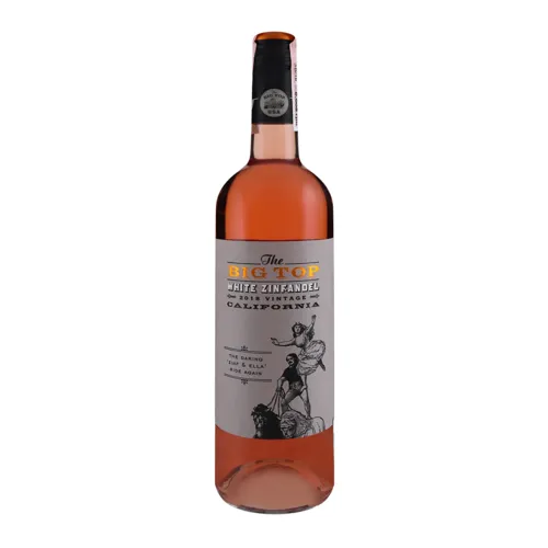 Вино 0.75л 11% рожеве напівсухе White Zinfandel The Big Top пл