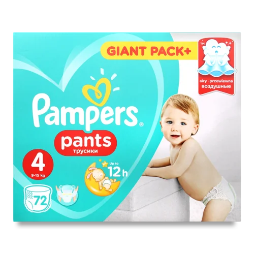 Підгузки-Трусики Pampers Pants Maxi В/ґ 9-15 кг, 48 шт