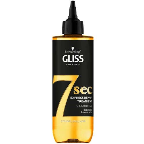 Експрес-маска Gliss Oil Nutritive 7 секунд для тьмяного волосся 200мл