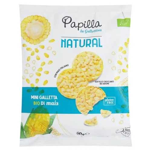 Хлібці Papilla La Gallettina Natural органічні 50г