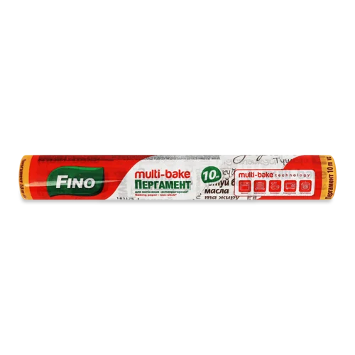 Пергамент Для Випікання Антипригарний, 10м, Multi-bake Fino, 1шт