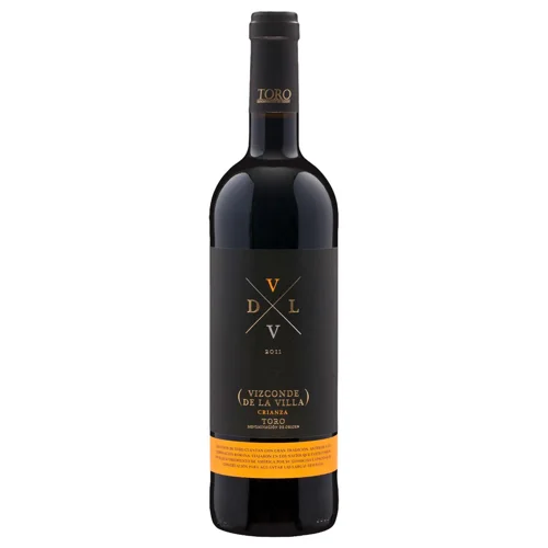 Вино Vizconde De La Villa Toro Crianza сухе червоне 14,5% 0,75л