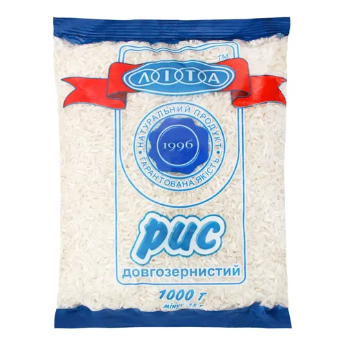 Рис довгозернистий «Літа» м/у 1кг