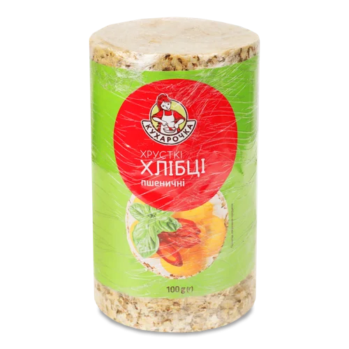 Хлібці Хруст Сухі Сніданки Пшеничні, 100г, к/у