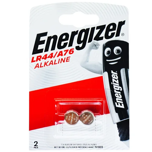 Батарейка Energizer Alkaline LR44/A76 2шт