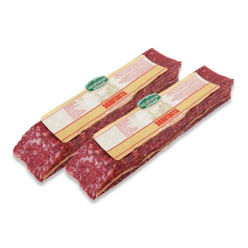 Ковбаса Снекова Золотиста Закарпатські Ковбаси Сирокопчена, кг