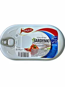 Сардина в томатному соусі Graal 110г