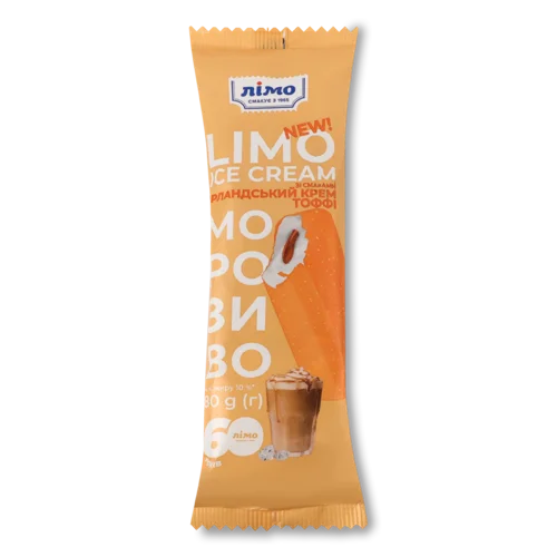 Ескімо Морозиво 10% Ірландський Крем з Наповнювачем Тоффі в Кондитерській Молочній Глазурі, м/у 80г