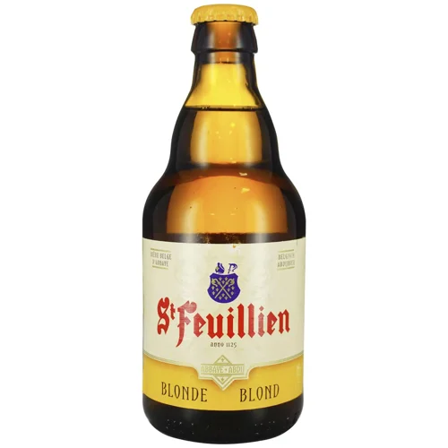 Пиво St-Feuillien Blonde світле фільтроване 7,5% 0,33л
