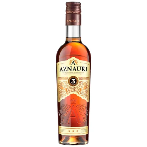 Бренді Aznauri 3 роки 40% 0,5л