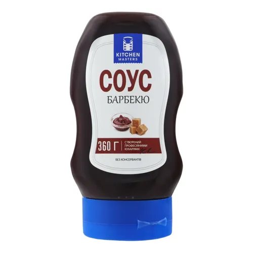 Соус Kitchen Masters Барбекю 360г
