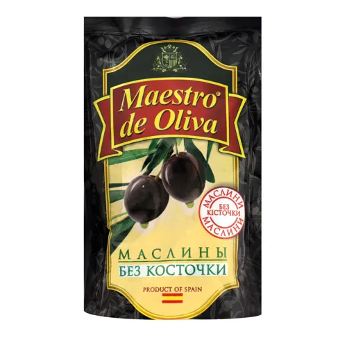 Маслини без кісточки Maestro de Oliva д/п 170г