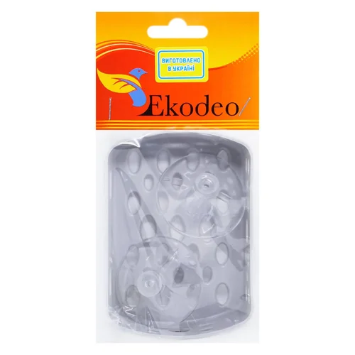 Мильниця Ekodeo Polo сіра пластик