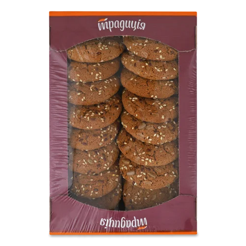 Печиво Вівсяне Зернятко Вищого Ґатунку, 400 Г