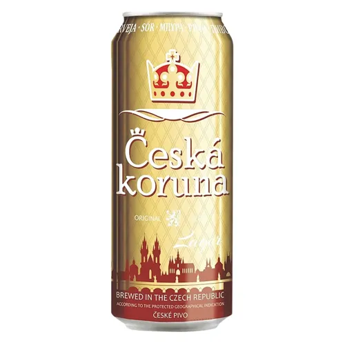 Пиво Ceska Koruna Світле 4,7% 0,5л