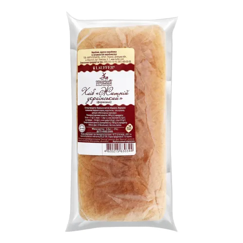 Хліб формовий Житній український Урожай 0.6кг