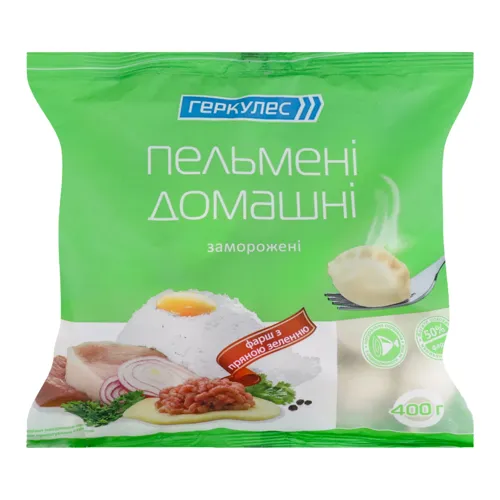 Пельмені Домашні Геркулес м/у 400г