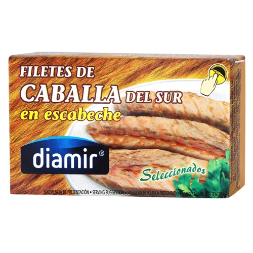 Макрель Diamir філе в маринаді 90г