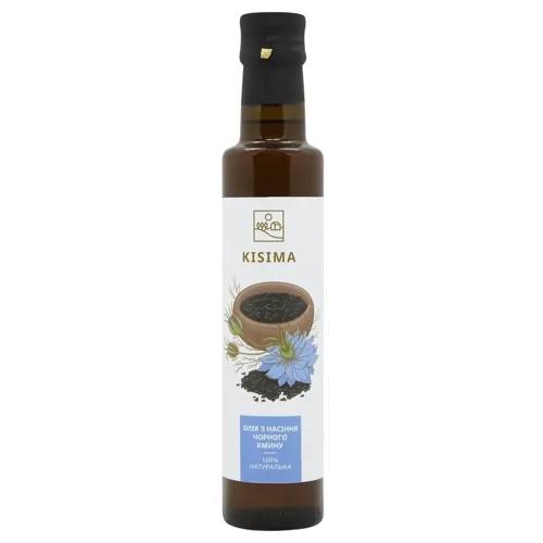 Олія Kisima з чорного кмину холодного віджиму 250мл