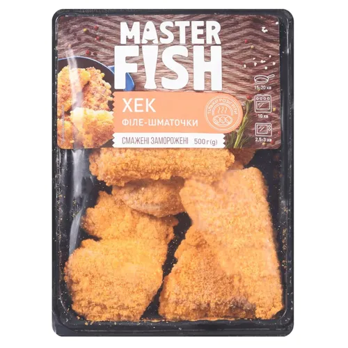 Філе Хека Master Fish 500г