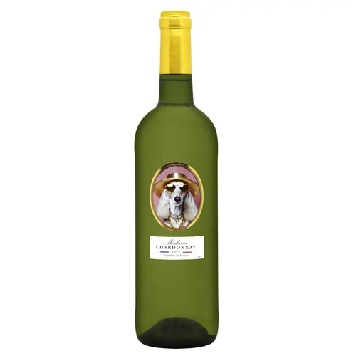 Вино French Portrait Madame Chardonnay біле сухе 13% 0,75л