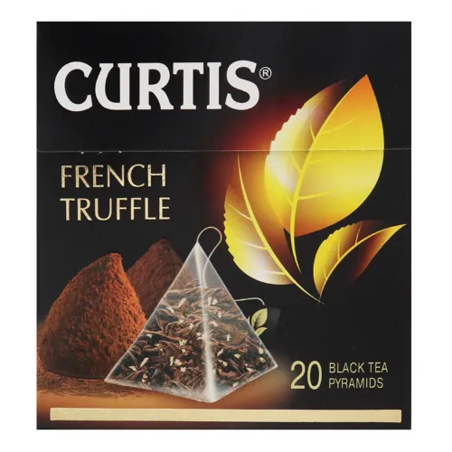 Чай чорний Curtis French Truffle в пірамідках 20шт*1,8г