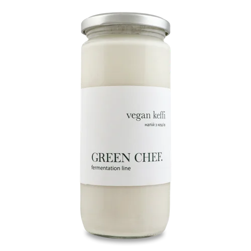 Напій Ферментований Рослинний З Кеш'ю Vegan Kefii Green Chef, с/пл, 465г