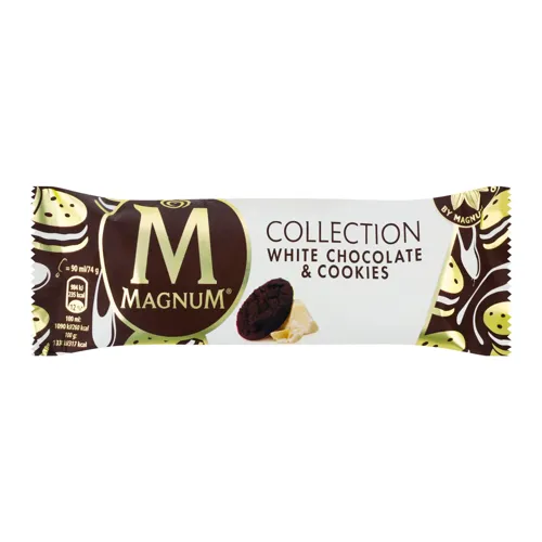 Морозиво 12% ескімо White Chocolate&Cookies Collection Magnum м/у 74г