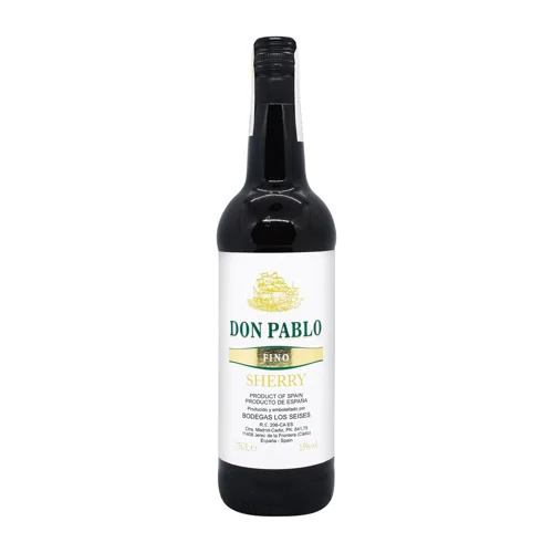 Вино Don Pablo Fino Sherry біле сухе 15% 0,75л