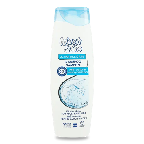 Шампунь для Волосся Miceilar Water Ultra Delicate Wash&Go, 360мл