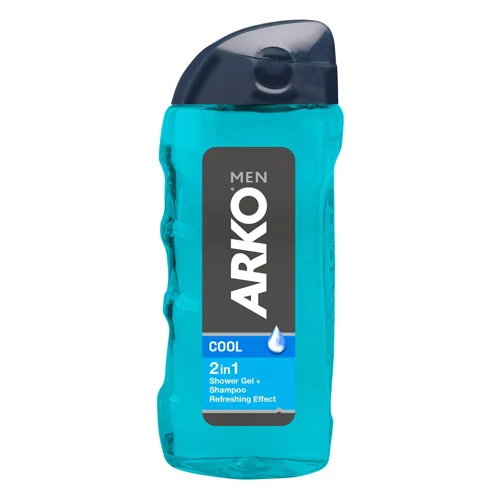Гель для душу та шампунь Arko Cool 2в1 260мл