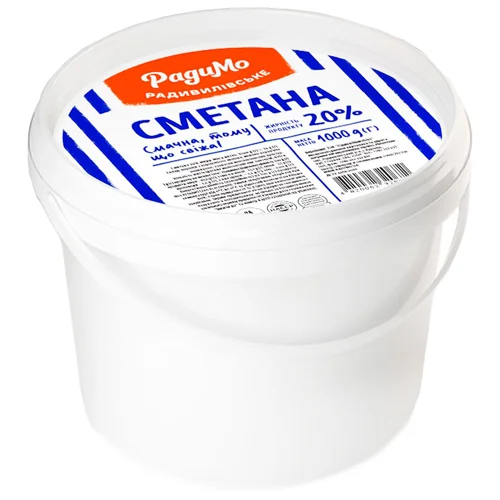 Сметана РадиМо 20% 1000г