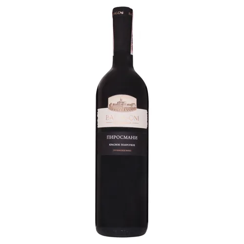 Вино 0.75л 10-12% червоне напівсухе Піросмані Badagoni пл