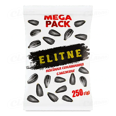 Насіння соняшника Gorobchik Elitne смажене, 250г