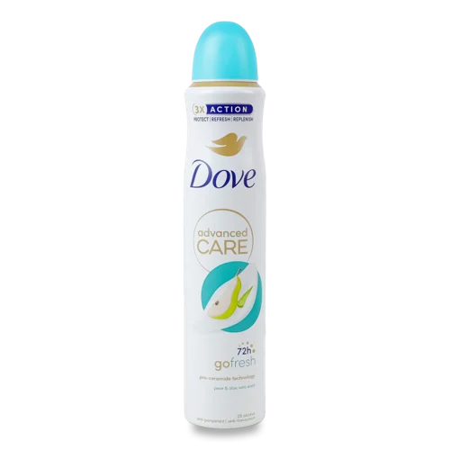 Антиперспірант Аерозоль Груша та Алое Віра Go Fresh Advanced Care Dove 200мл