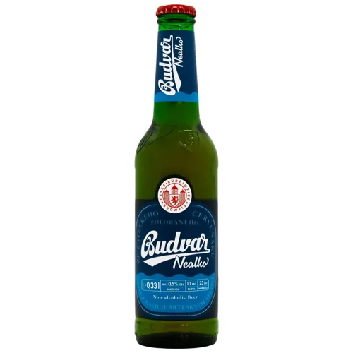 Пиво Budweiser Budvar світле безалкогольне 0,33л