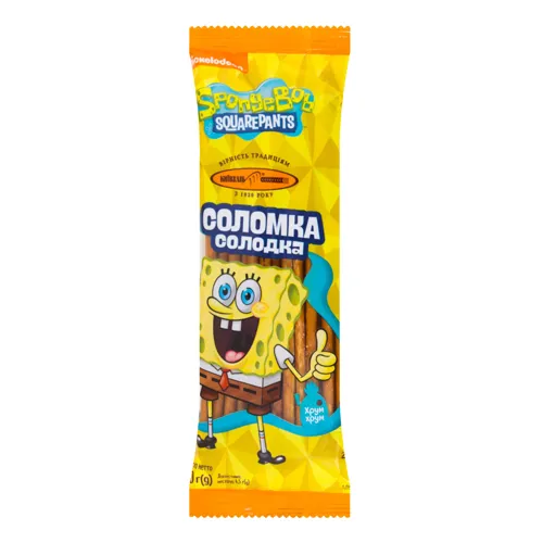 Соломка солодка «Spongebob Squarepants» Київхліб м/у 60г