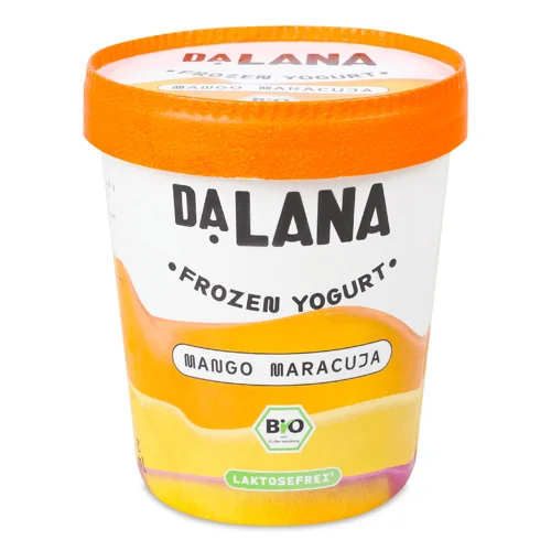 Морозиво Dalana з йогурту аромат манго маракуйя,300г